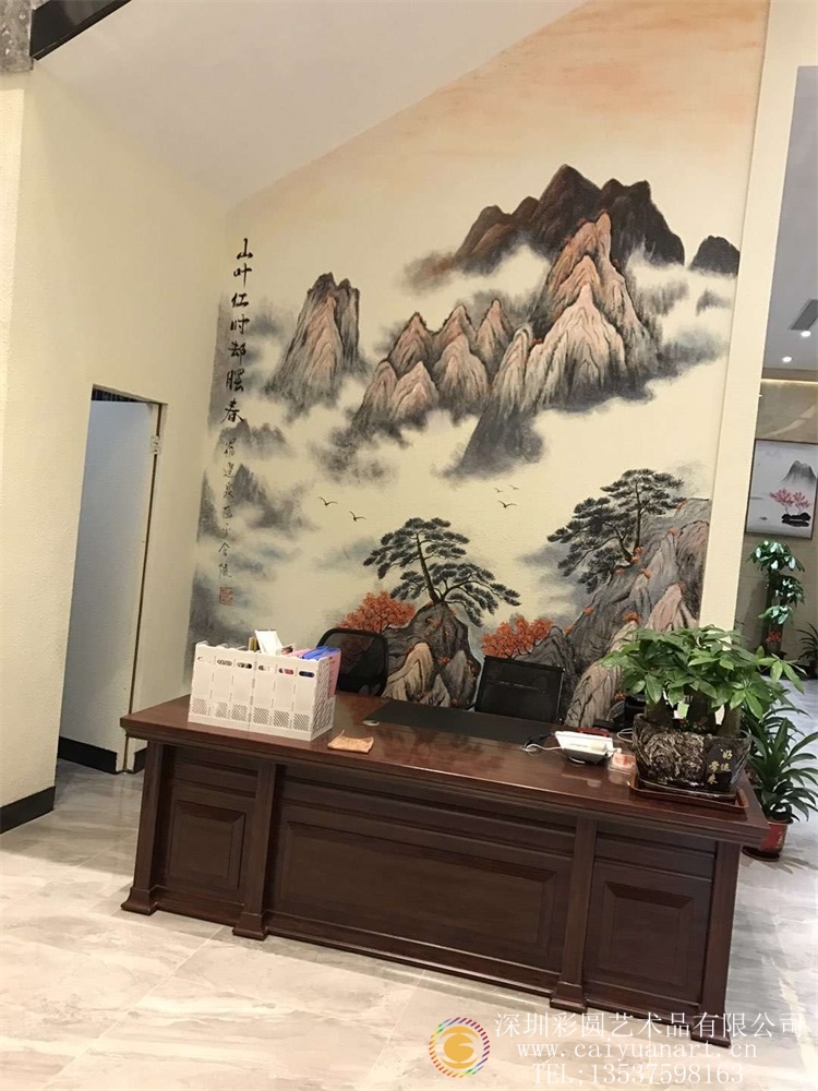 深圳南山餐饮乡里头鱼仔店墙体墙绘-手绘-彩绘壁画007.jpg