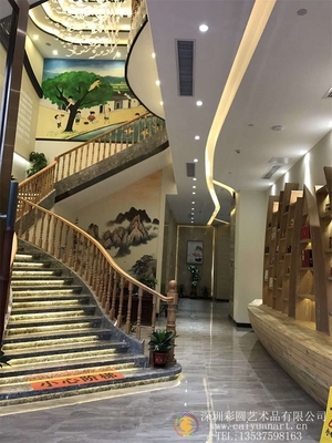 gcal_cy_ctqh-001深圳墻繪壁畫-潮菜鄉里頭魚仔店餐廳酒店墻繪-彩圓壁畫工程團隊