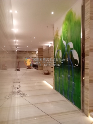cpzs_jd_sh-001酒店走道手绘墙画_休闲会所墙体彩绘_墙绘3d壁画-彩圆装饰